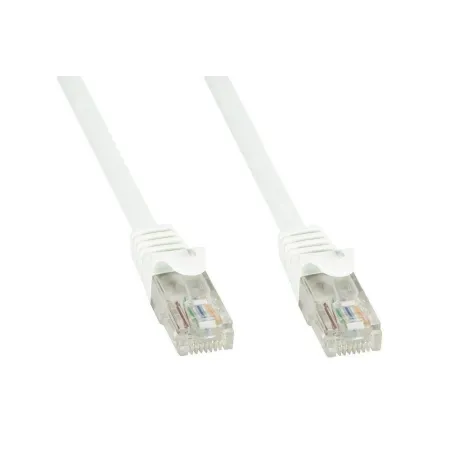 Kabel Krosowy Patchcord U/utp Cat6 10m Biały 100% Miedź